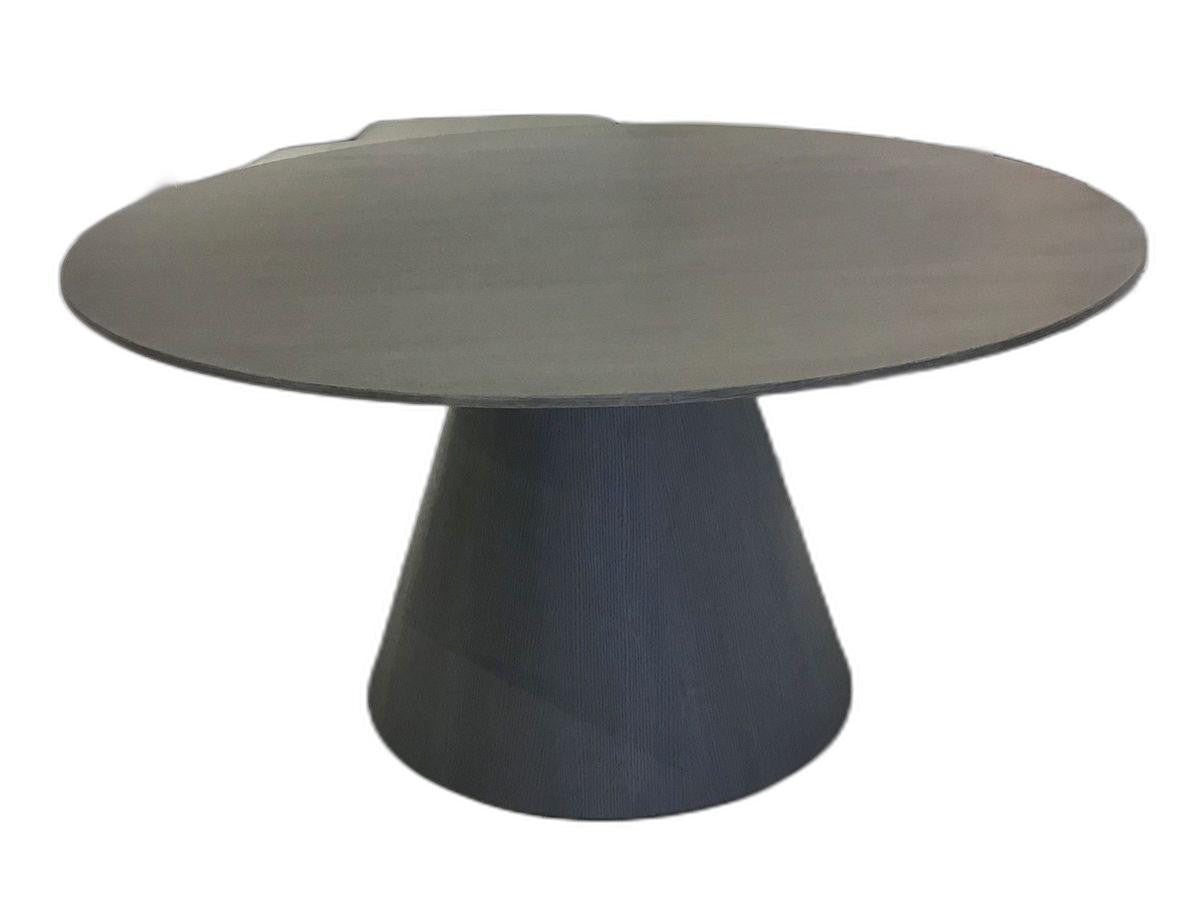 Homeroots 59 X 59 X 30 Grey Veneer Dining Table 370715 - GOLD STAR Dining