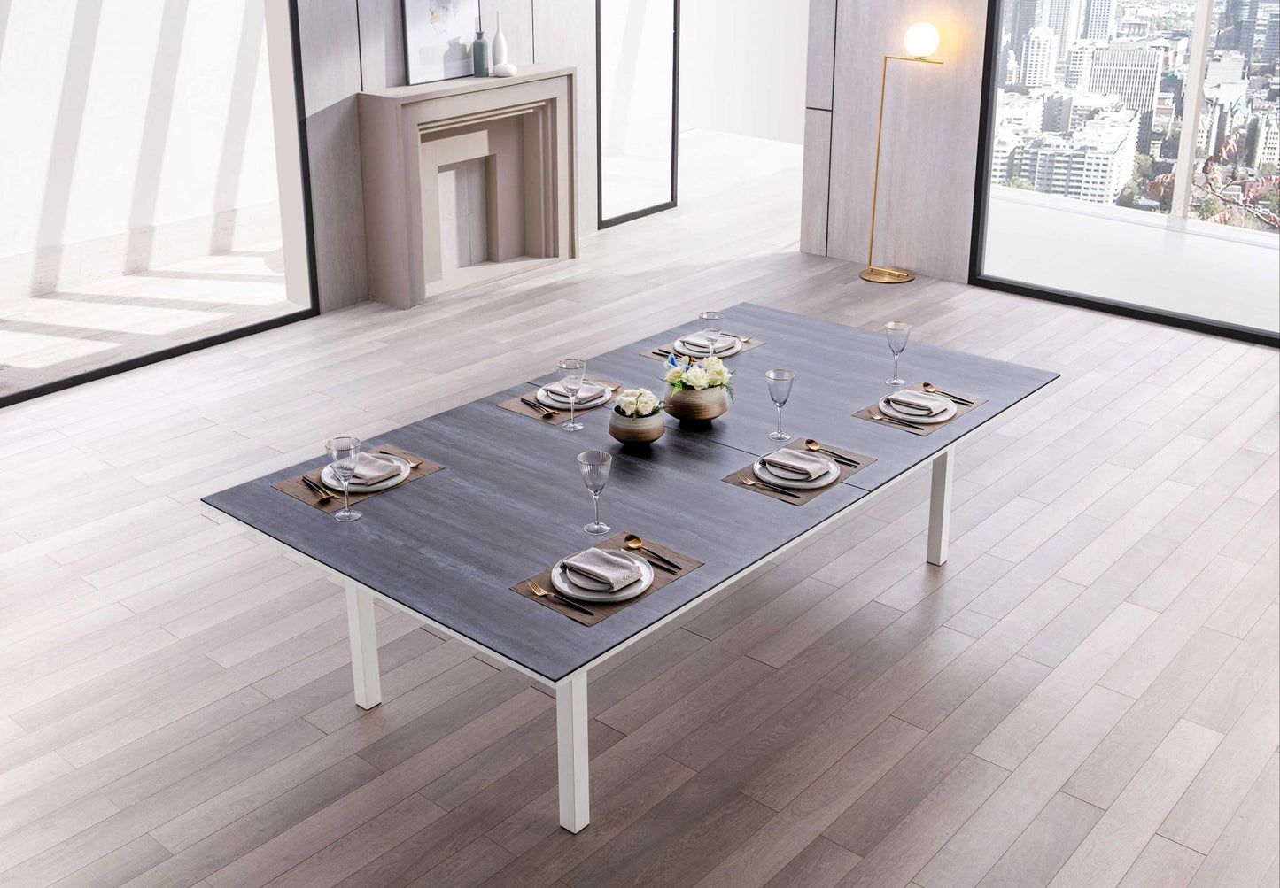 Homeroots Two In One Dining And Ping Pong Table 372070 - GOLD STAR Dining