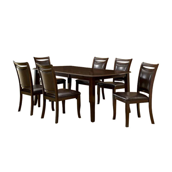 Benzara Woodside Contemporary Dining Table, Expresso Finish BM131112 - GOLD STAR Dining